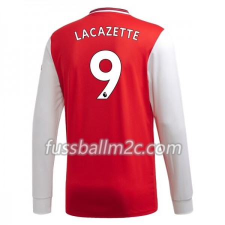 Fußballtrikots Arsenal Alexandre Lacazette 9 Heim Trikotsatz 2019-2020 Langarm